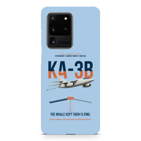 Thumbnail for KA-3B Skywarrior design on samsung case - light blue