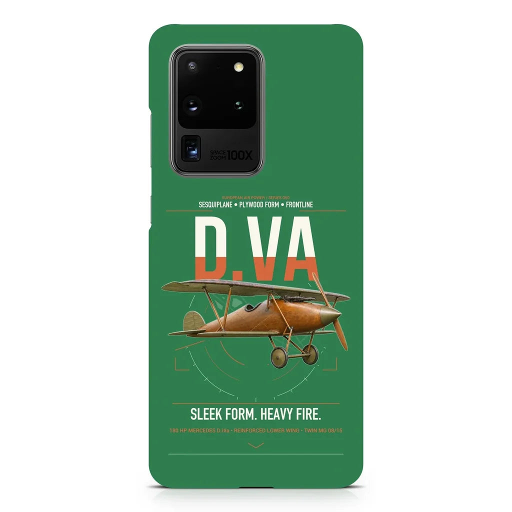 Albatros D.Va design on samsung case - green