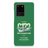 Thumbnail for Cessna 172 Skyhawk design on samsung case - green