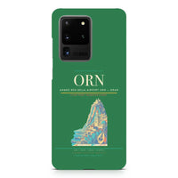 Thumbnail for Ahmed Ben Bella Airport ORN — Oran design on samsung case - green