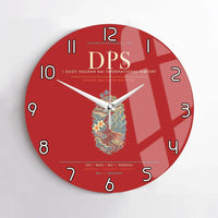 Thumbnail for I Gusti Ngurah Rai International Airport Bali DPS - Subak Sea-Gate Rhythm Wall-Clock No-Frame - Red