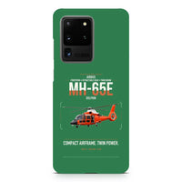 Thumbnail for Airbus MH-65E Dolphin design on samsung case - green
