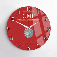 Thumbnail for Gimpo International Airport GMP Wall-Clock No-Frame - Red