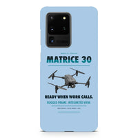 Thumbnail for DJI Matrice 30 design on samsung case - light blue