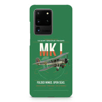 Thumbnail for Fairey Swordfish Mk I design on samsung case - green