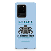 Thumbnail for DJI Avata design on samsung case - light blue