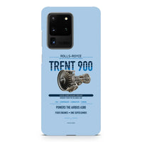 Thumbnail for TRENT 900 design on samsung case - light blue