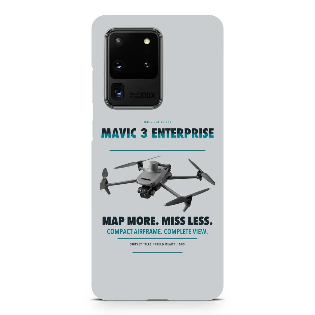 DJI Mavic 3 Enterprise design on samsung case - light gray