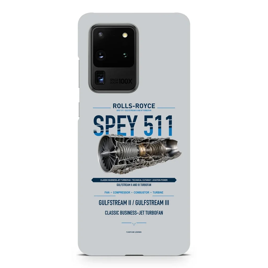 SPEY 511 design on samsung case - light gray