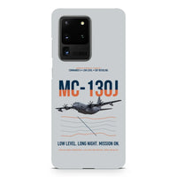 Thumbnail for MC-130J COMMANDO II design on samsung case - light gray