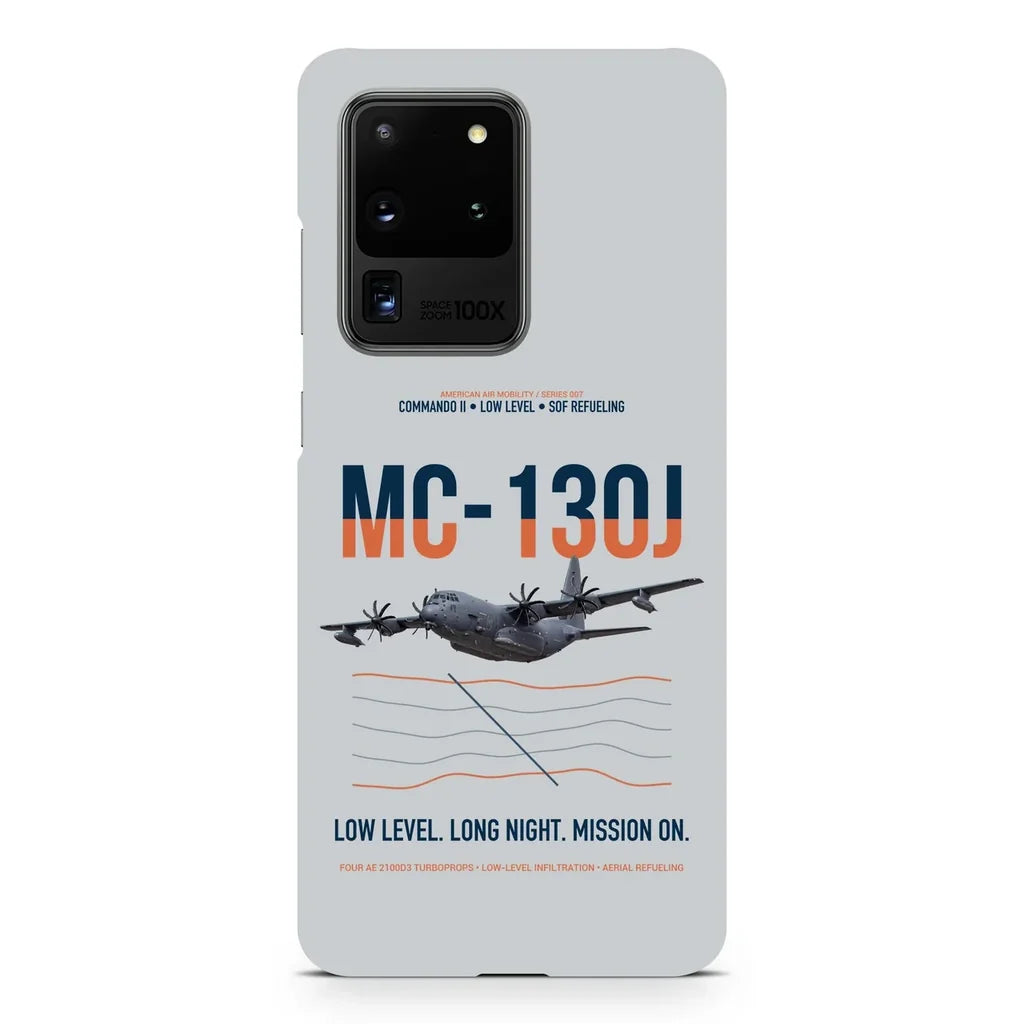 MC-130J COMMANDO II design on samsung case - light gray