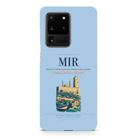 Thumbnail for Monastir Habib Bourguiba International Airport MIR design on samsung case - light blue