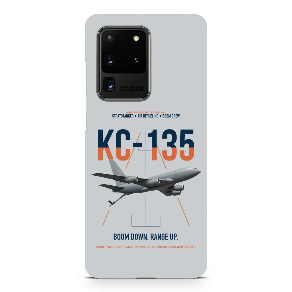 KC-135 STRATOTANKER design on samsung case - light gray