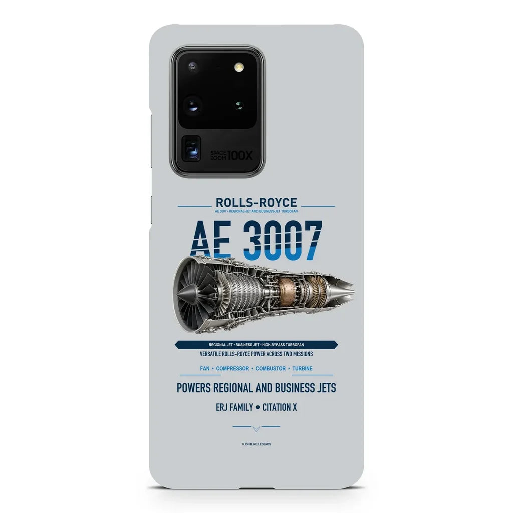 AE 3007 design on samsung case - light gray
