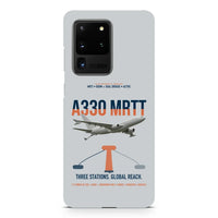 Thumbnail for Airbus A330 MRTT design on samsung case - light gray