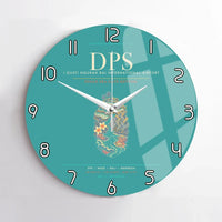 Thumbnail for I Gusti Ngurah Rai International Airport Bali DPS - Subak Sea-Gate Rhythm Wall-Clock No-Frame - Turquoise
