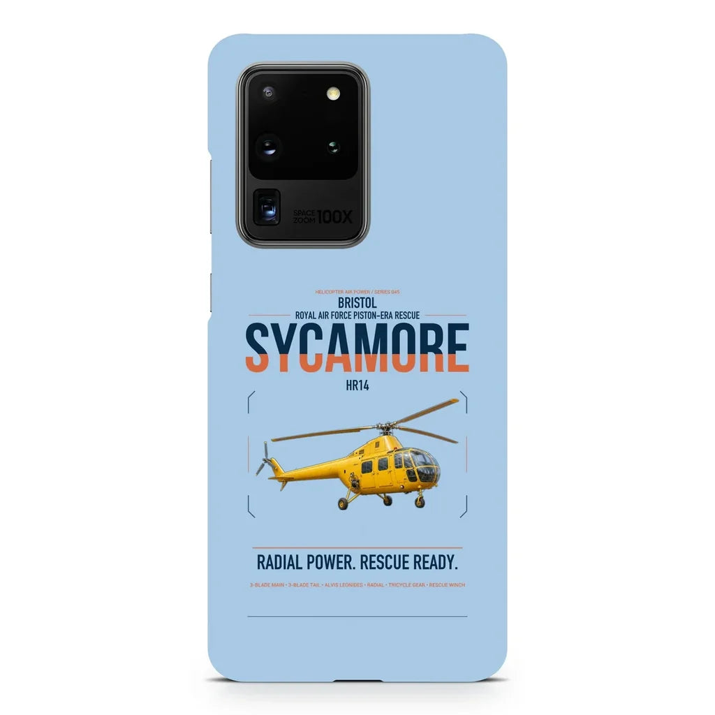 Bristol Sycamore HR14 design on samsung case - light blue