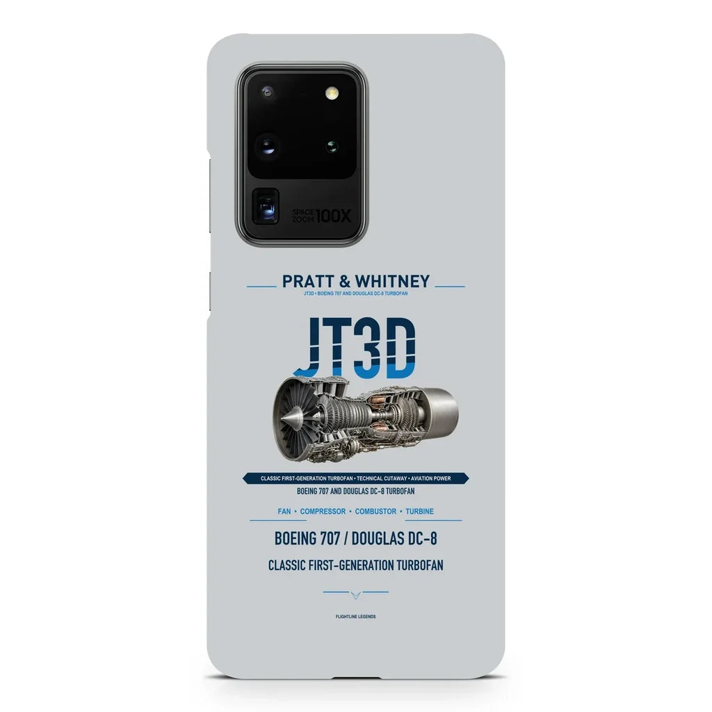 JT3D design on samsung case - light gray