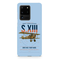 Thumbnail for SPAD S.XIII C.1 design on samsung case - light blue