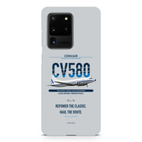 Thumbnail for Convair 580 design on samsung case - light gray