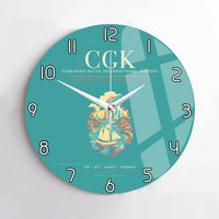 Thumbnail for Jakarta Soekarno-Hatta International Airport CGK Wall-Clock No-Frame - Turquoise