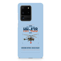 Thumbnail for Kaman HH-43B Huskie design on samsung case - light blue