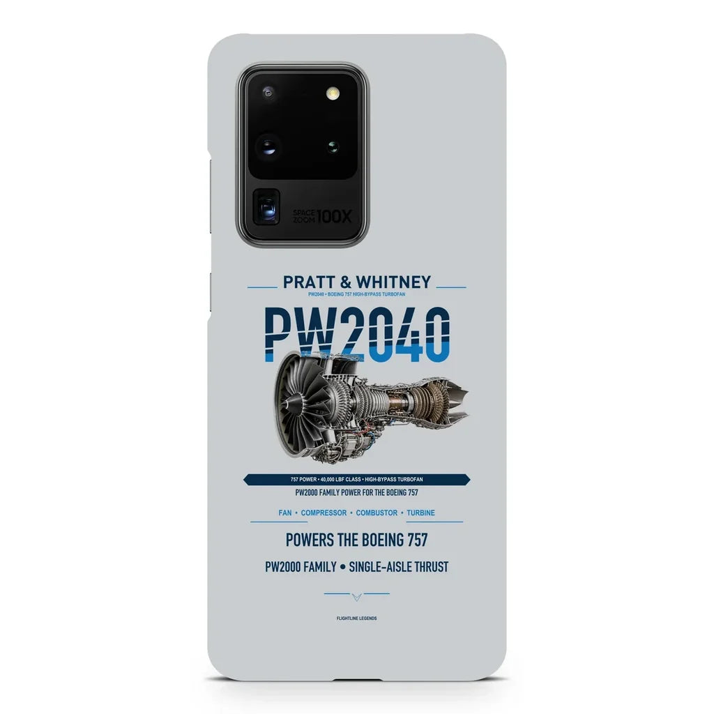 PW2040 design on samsung case - light gray