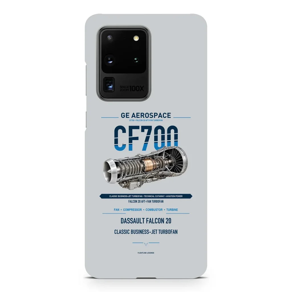 CF700 design on samsung case - light gray