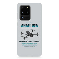 Thumbnail for Parrot ANAFI USA design on samsung case - light gray