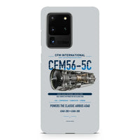 Thumbnail for CFM56-5C design on samsung case - light gray