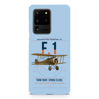 Thumbnail for Sopwith Camel F.1 design on samsung case - light blue