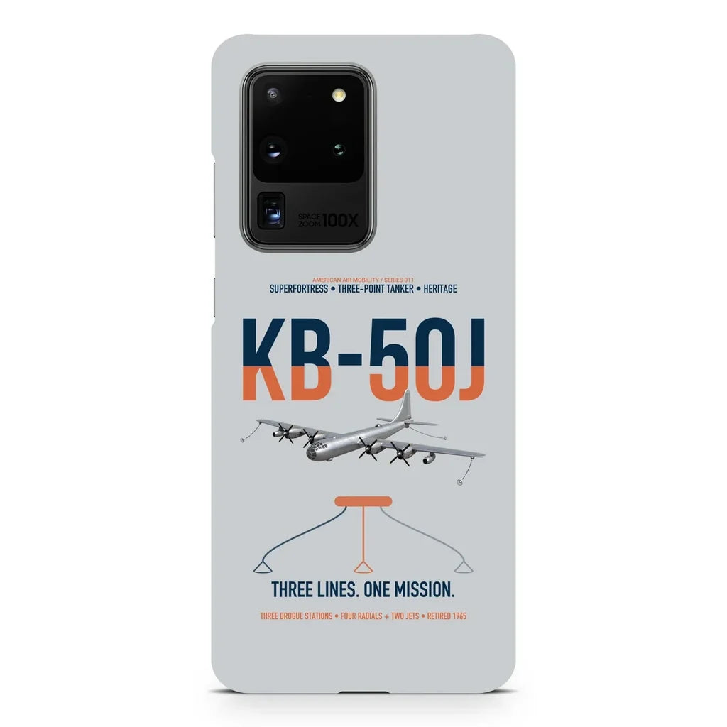 KB-50J Superfortress design on samsung case - light gray