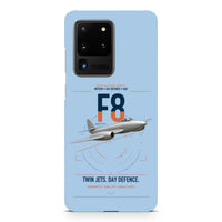Thumbnail for Gloster Meteor F8 design on samsung case - light blue