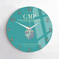 Thumbnail for Gimpo International Airport GMP Wall-Clock No-Frame - Turquoise