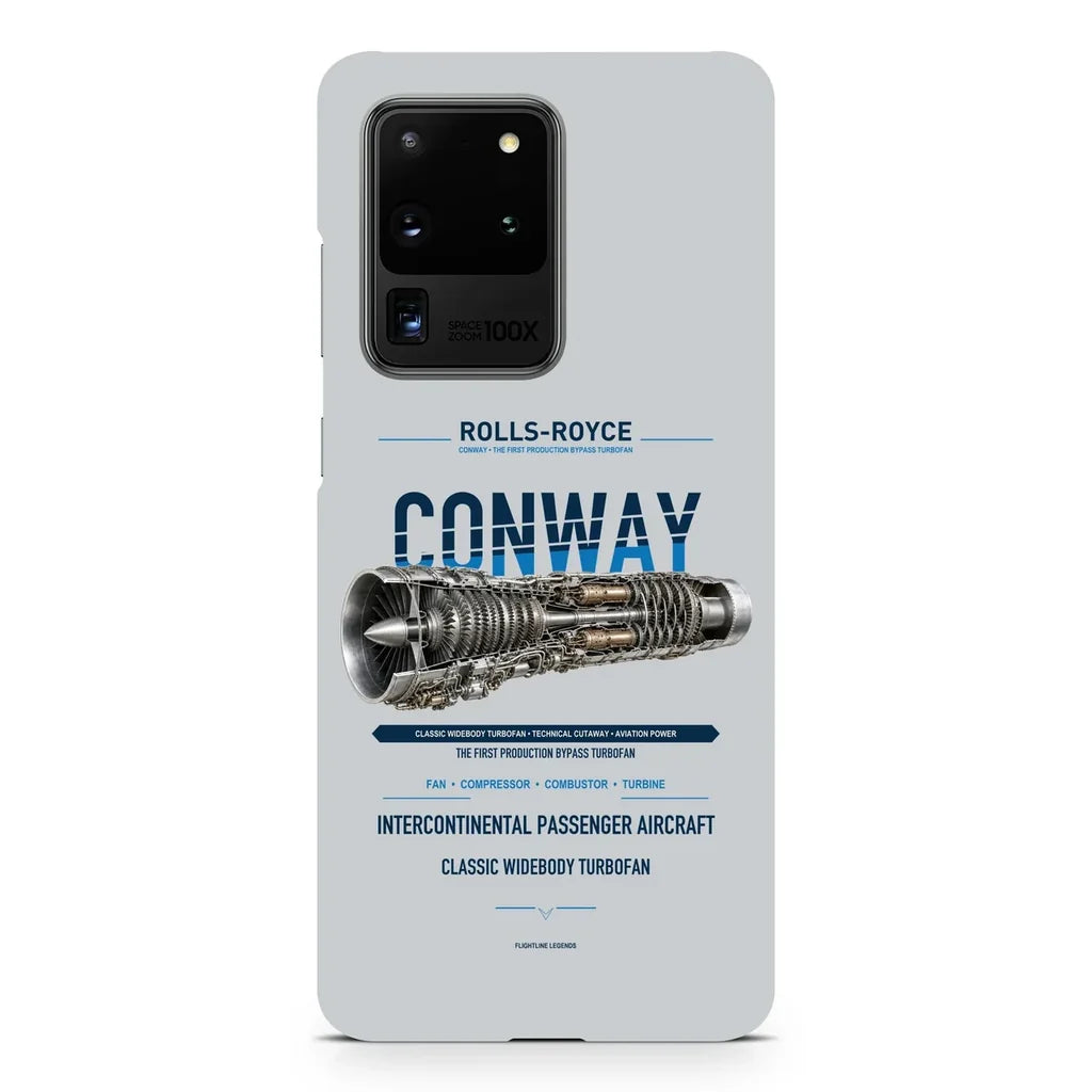 CONWAY design on samsung case - light gray