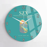 Thumbnail for Shenzhen Bao'an International Airport SZX Wall-Clock No-Frame - Turquoise