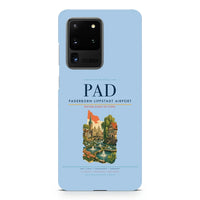 Thumbnail for Paderborn Lippstadt Airport PAD design on samsung case - light blue