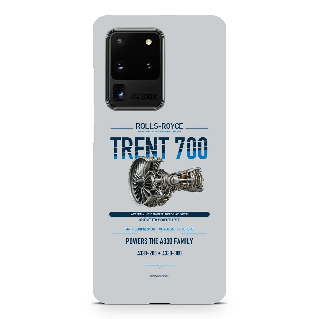 TRENT 700 design on samsung case - light gray