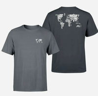 Thumbnail for Customisable World Map T-Shirt - view 12