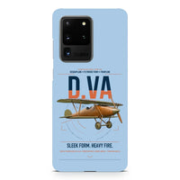 Thumbnail for Albatros D.Va design on samsung case - light blue