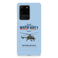 Thumbnail for Westland Wasp HAS1 design on samsung case - light blue