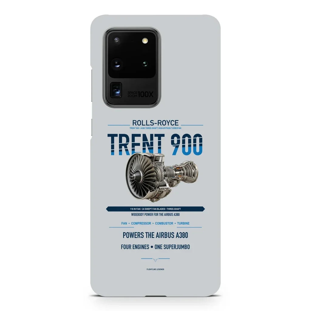 TRENT 900 design on samsung case - light gray