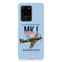 Thumbnail for Hawker Hurricane Mk I design on samsung case - light blue