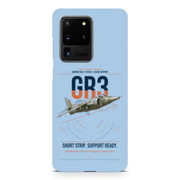 Thumbnail for Hawker Siddeley Harrier GR3 design on samsung case - light blue