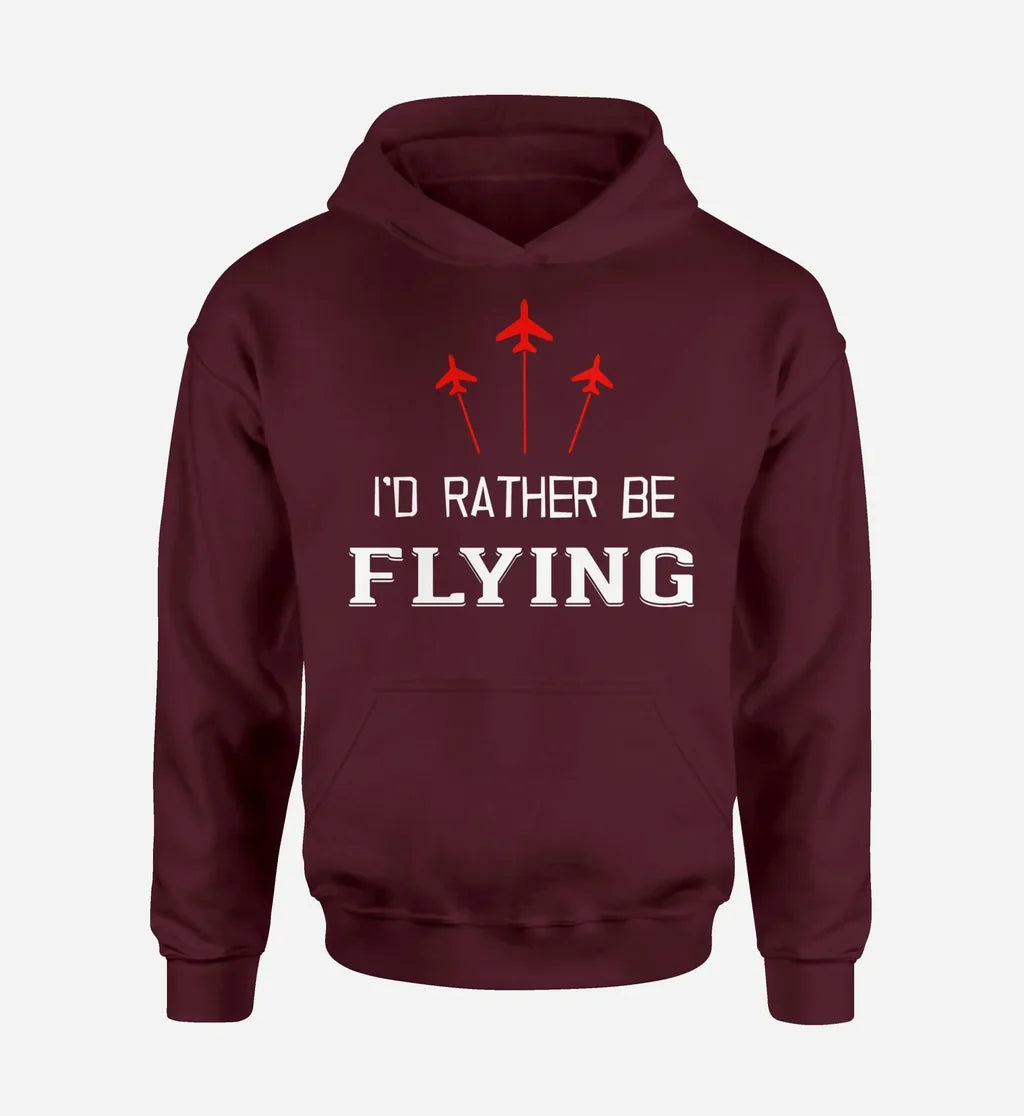 I'd Rather Be Flying Hoodie - view 4
