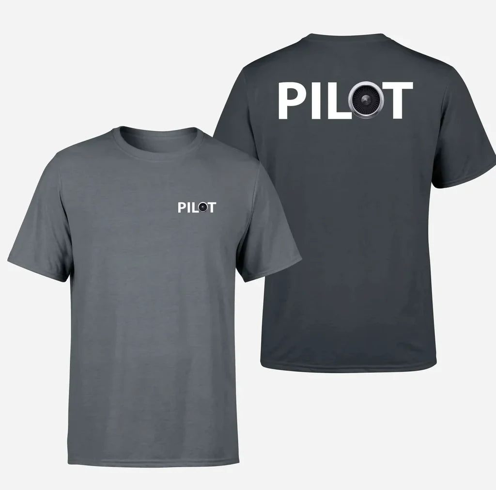 Pilot & Jet Engine Designed Double-Side T-Shirts - view 12