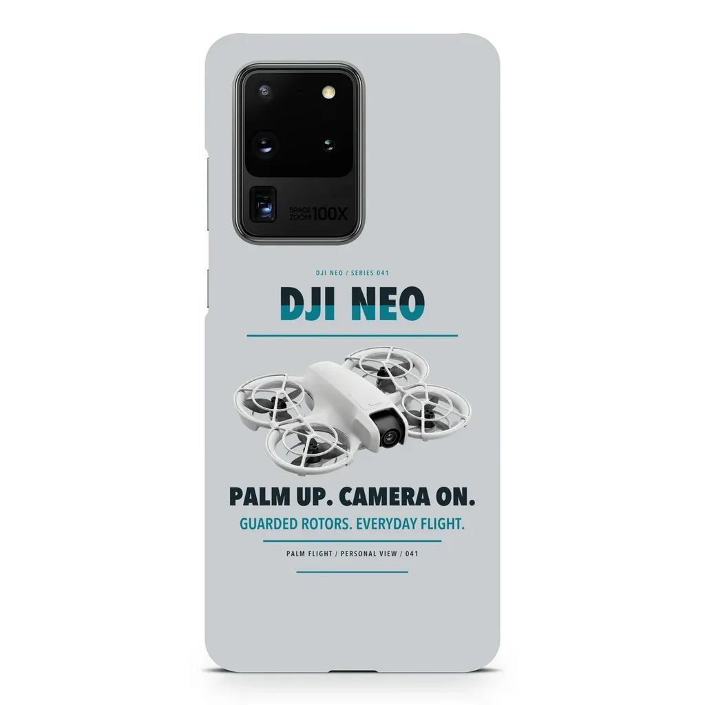 DJI Neo design on samsung case - light gray