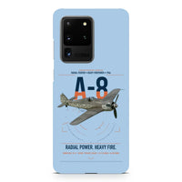 Thumbnail for Focke-Wulf Fw 190A-8 design on samsung case - light blue