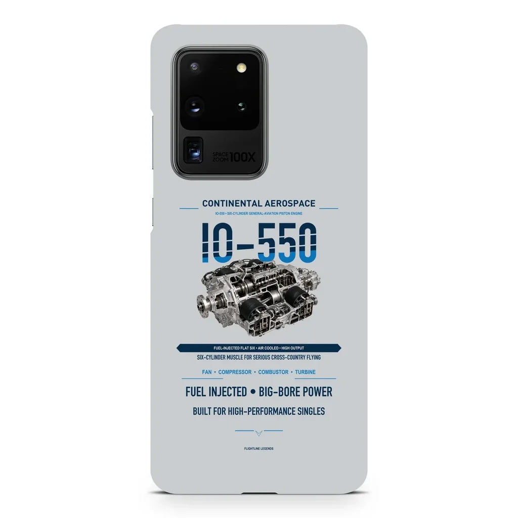IO-550 design on samsung case - light gray