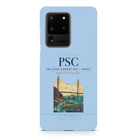 Thumbnail for Tri-Cities Airport PSC — Pasco design on samsung case - light blue